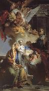 Giovanni Battista Tiepolo Our Lady of the education Spain oil painting artist